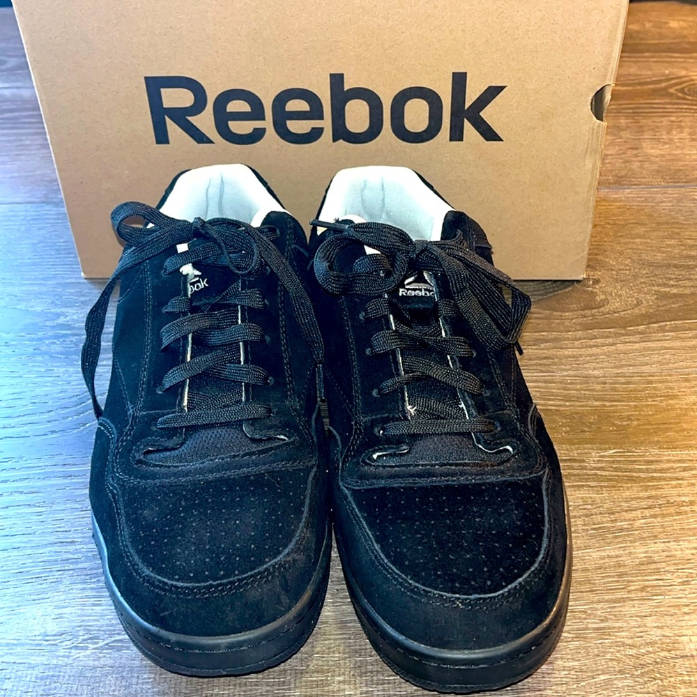Reebok Men's Steel Toe Safety Black Sneakers